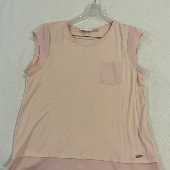 Calvin Klein Pink Top, Size Medium - Picture 3 of 5